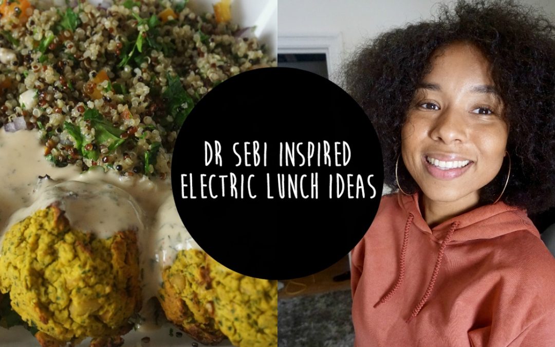 Eat To Live: DR SEBI INSPIRED VEGAN RECIPES | 5 ELECTRIC LUNCH IDEAS