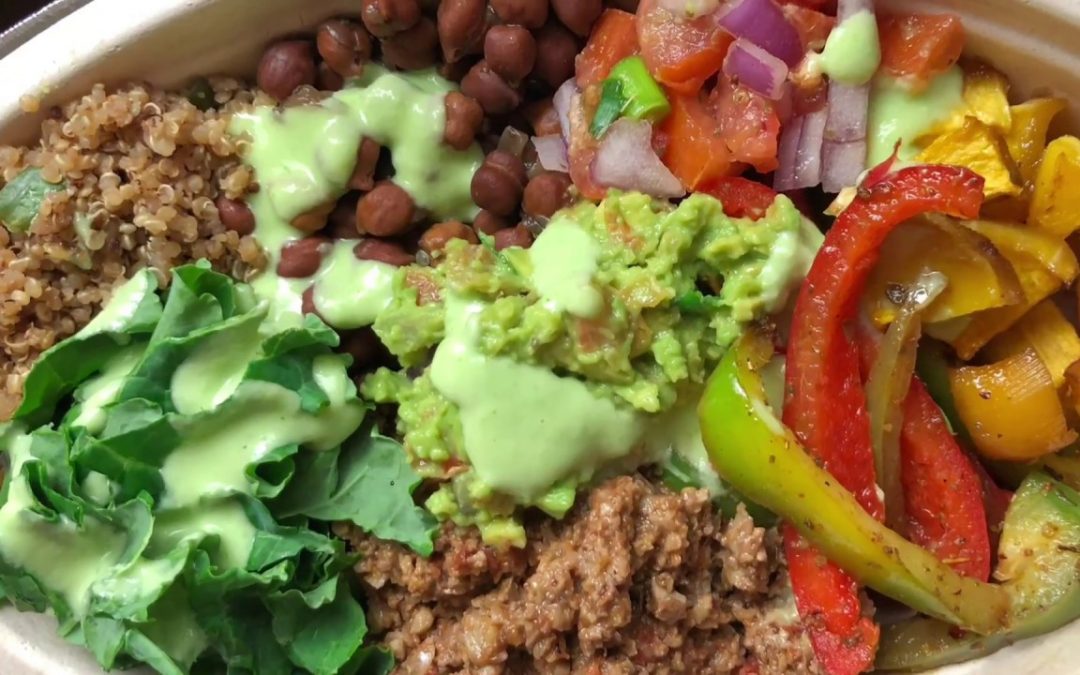 Eat To Live: Electric Alkaline Vegan Chipotle bowl made with Dr Sebi Approved Ingredients