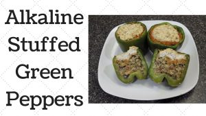 Stuffed Green Peppers Dr.Sebi Alkaline Electric Recipe