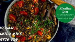 Wild Rice Stir Fry - The BEST Wild Rice Stir Fry for Dr Sebi's Alkaline Diet- Easy Wild Rice Recipe