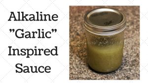 "Garlic" Inspired Dressing Dip Sauce Dr. Sebi Alkaline Electric Recipe