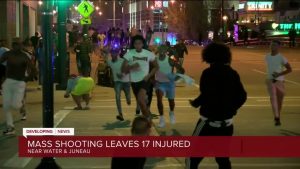 17 people injured in mass shooting on N. Water St. on Friday night