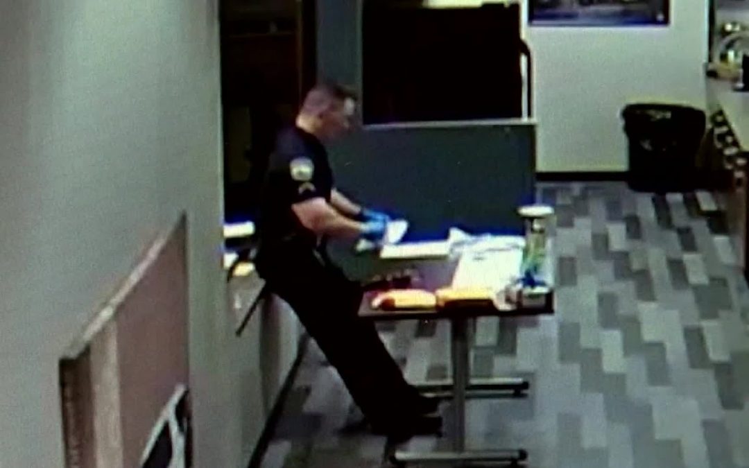 Let Us Pray: WATCH: Officer collapses while packing up drug evidence laced with fentanyl