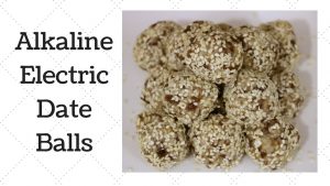 Date Candy Balls Dr. Sebi Alkaline Electric Recipe