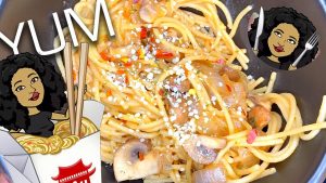 Today's Plant Based recipe  : Dr.Sebi Alkaline Lo Mein | Very Quick Simple and Delicious