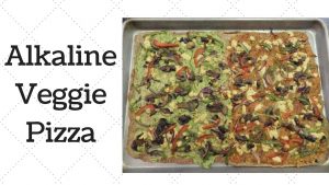 Veggie Pizza Dr.Sebi Alkaline Electric Recipe