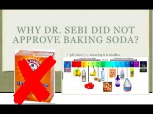 Why Dr. Sebi Did Not Approve Baking Soda?