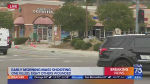 Mass shooting leaves 1 dead, 8 wounded in San Bernardino