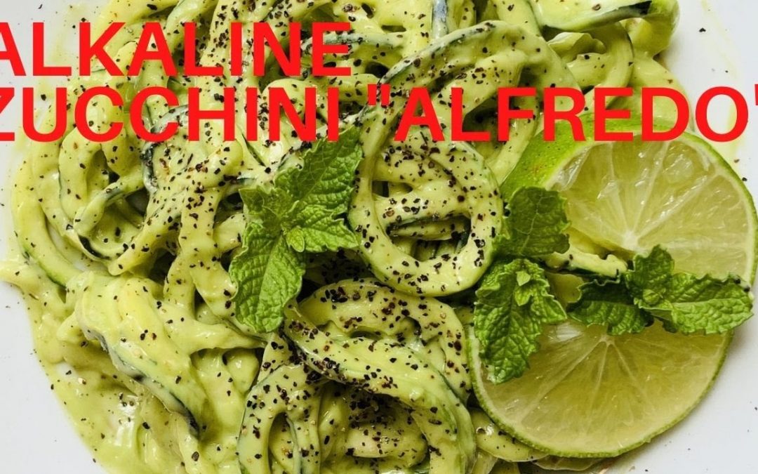 Eat To Live: Alkaline Diet Recipes – Zucchini “Alfredo” (Dr. Sebi)
