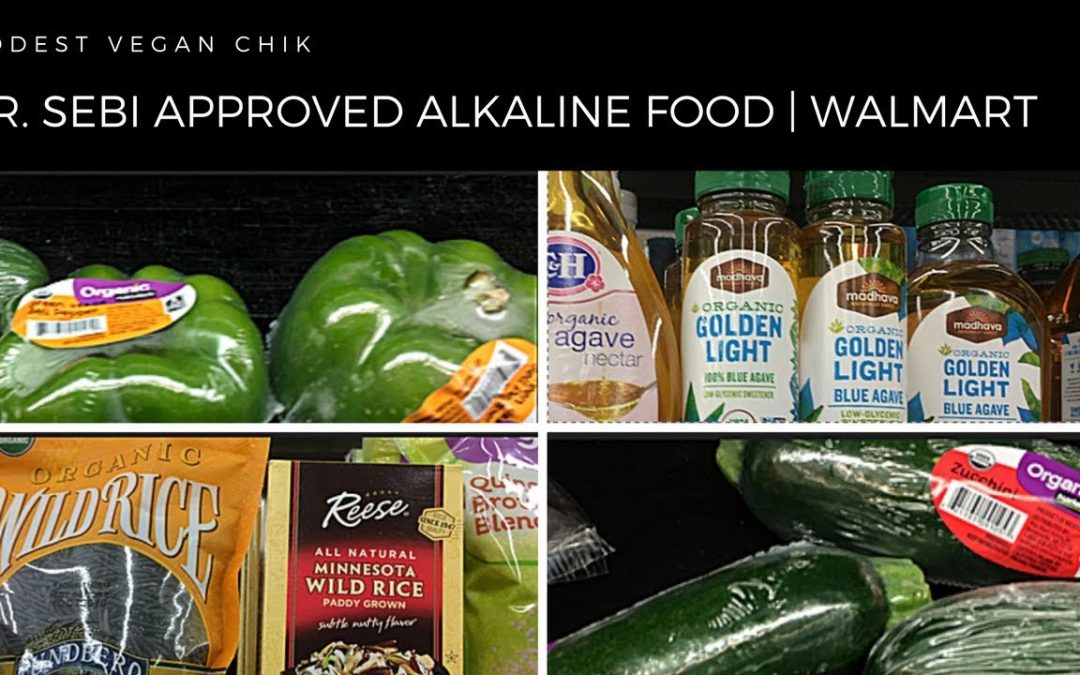 Eat To Live: Dr Sebi Approved Alkaline Foods at WALMART | Alkaline Vegan Grocery Shopping