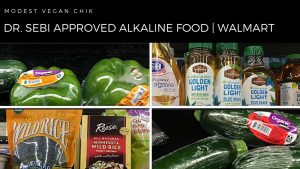 Dr Sebi Approved Alkaline Foods at WALMART | Alkaline Vegan Grocery Shopping