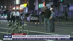 Kensington shooting: 9 shot, 2 critical, after suspects fire into crowd