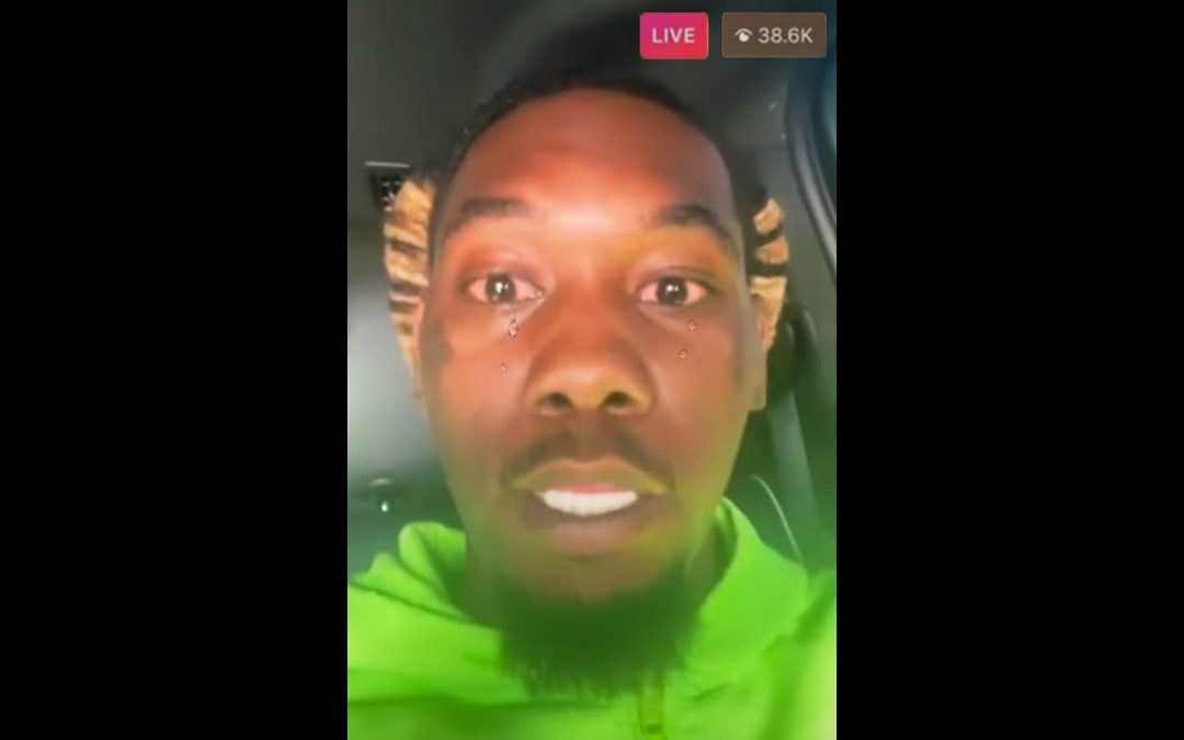 Let Us Pray: Offset Reacts to TakeOff Death on Instagram Live
