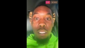 Offset Reacts to TakeOff Death on Instagram Live