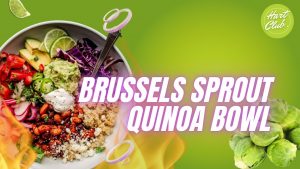 BRUSSELS SPROUT QUINOA BOWL | DR. SEBI ALKALINE ELECTRIC | EASY VEGAN RECIPES | #shorts