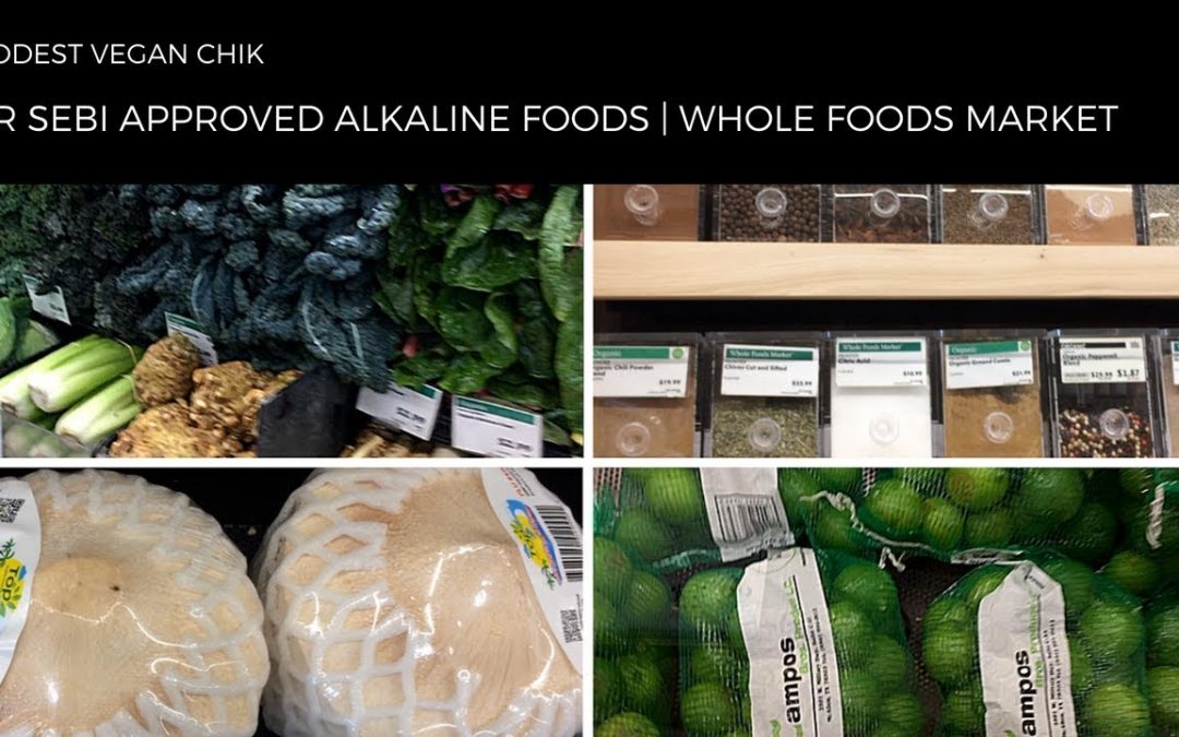 Eat To Live: Dr Sebi Approved Alkaline Foods At WHOLE FOODS MARKET | Alkaline Vegan Grocery Shopping