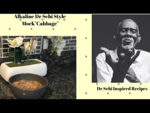 How to make Alkaline Dr Sebi Inspired "Mock Cabbage"