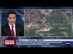 6 dead, dozens hospitalized in shooting along July Fourth parade route north of Chicago l ABC7