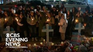 Vigils held for mass shooting victims